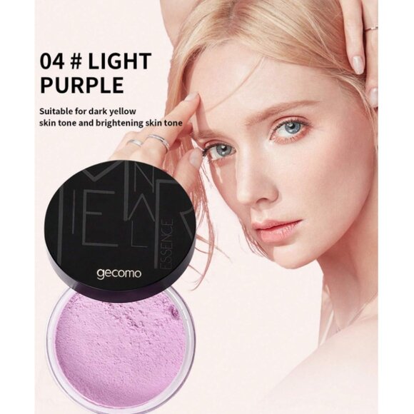 New! Long Lasting Pink Setting Powder Waterproof Oil-control Makeup Anti-Yellow - Picture 1 of 2